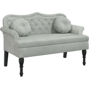 vidaXL Banco de interior - Veludo, 120,5x65x75 cm vidaXL Banco de interior - Veludo, 120,5x65x75 cm
