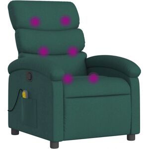 MAISONCHIC Mørkegrøn massage lænestol - Relax MAISONCHIC Mørkegrøn massage lænestol - Relax