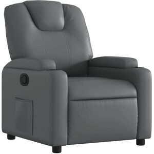 vidaXL Manuelles Neigesyste - Relaxsessel Grau vidaXL Manuelles Neigesyste - Relaxsessel Grau