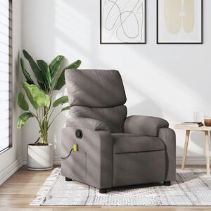 maisonchic Poltrona Massaggiante Reclinabile - Tortora, Verstellbar, mit Vibration maisonchic Poltrona Massaggiante Reclinabile - Tortora, Verstellbar, mit Vibration
