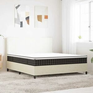 VidaXL - Matelas à ressorts Bonnell fermeté moyenne 160x200 cm Blanc VidaXL - Matelas à ressorts Bonnell fermeté moyenne 160x200 cm Blanc