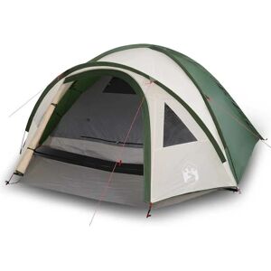 vidaXL Camping Tent 4 Persons Green Waterproof Dome - Camping Tent vidaXL Camping Tent 4 Persons Green Waterproof Dome - Camping Tent