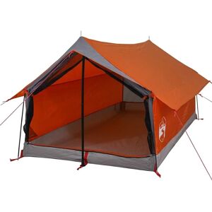 vidaXL Camping Tent 2 Person Grey Waterproof - Camping Tent vidaXL Camping Tent 2 Person Grey Waterproof - Camping Tent