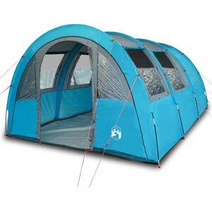 vidaXL Camping Tent 4-Person Blue Lightweight Dome - Camping Tent vidaXL Camping Tent 4-Person Blue Lightweight Dome - Camping Tent
