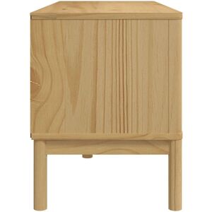 vidaXL 374014 Wax Brown Pine TV Cabinet - TV cabinet vidaXL 374014 Wax Brown Pine TV Cabinet - TV cabinet