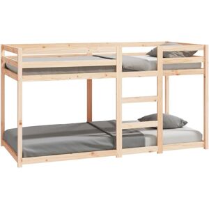 vidaXL Køjeseng Børn Ramme - Pladsbesparende Sikker Massiv Farn vidaXL Køjeseng Børn Ramme - Pladsbesparende Sikker Massiv Farn