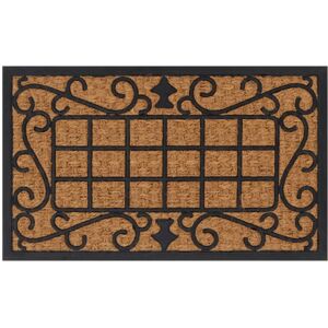vidaXL Dørmatte Gummi Kokos 45x75cm - Dørmatte vidaXL Dørmatte Gummi Kokos 45x75cm - Dørmatte