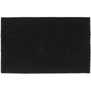 vidaXL Door Mat Black 50x80 cm Tufted Coir - Door Mat vidaXL Door Mat Black 50x80 cm Tufted Coir - Door Mat