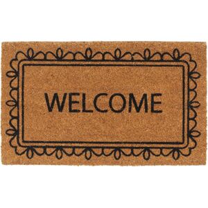 vidaXL Door Mat Natural 45x75 cm Tufted Coconut Fiber Brown - Door Mat vidaXL Door Mat Natural 45x75 cm Tufted Coconut Fiber Brown - Door Mat