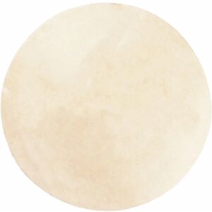 vidaXL Huarte Cream 80 cm Short Pile Soft Washable Area Rug vidaXL Huarte Cream 80 cm Short Pile Soft Washable Area Rug