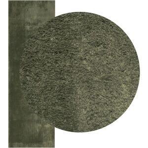 vidaXL Huarte Rug Short Pile Soft and Washable Forest Green - Rug vidaXL Huarte Rug Short Pile Soft and Washable Forest Green - Rug