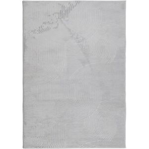 vidaXL Grey Short Pile Scandinavian Rug - Rug vidaXL Grey Short Pile Scandinavian Rug - Rug