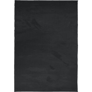 vidaXL Rug OVIEDO Short Pile Black - Rug vidaXL Rug OVIEDO Short Pile Black - Rug