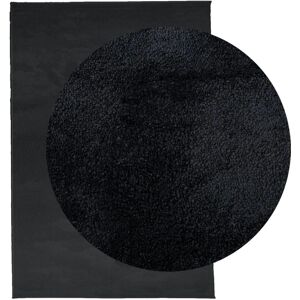vidaXL Rug OVIEDO Short Pile Black 200x280 cm - Rug vidaXL Rug OVIEDO Short Pile Black 200x280 cm - Rug