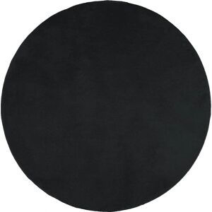 vidaXL Black OVIEDO Short Pile Rug - Rug vidaXL Black OVIEDO Short Pile Rug - Rug