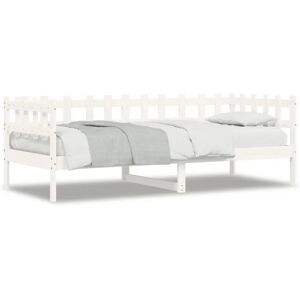 vidaXL 840380 sovesofa hvit - sovesofa vidaXL 840380 sovesofa hvit - sovesofa