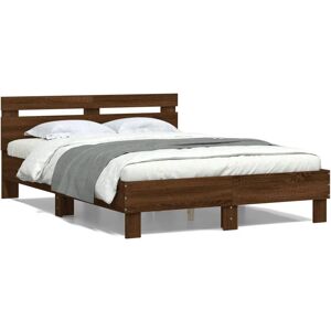 vidaXL Bettgestell mit Kopfteil - 120 x 190 cm vidaXL Bettgestell mit Kopfteil - 120 x 190 cm