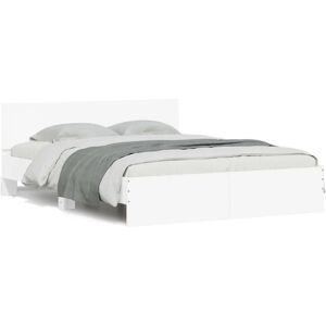 VidaXL Bed Frame Wit 180x200 cm - Bed Frame VidaXL Bed Frame Wit 180x200 cm - Bed Frame