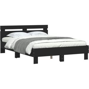Estructura de cama con cabecero y luces LED - Tipo de cama Estructura de cama con cabecero y luces LED - Tipo de cama