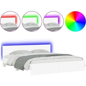 vidaXL 3207581 bed frame with LED - Bed frame vidaXL 3207581 bed frame with LED - Bed frame