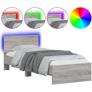 VidaXL Bed Frame with LED Lights - Support 140x200 cm VidaXL Bed Frame with LED Lights - Support 140x200 cm