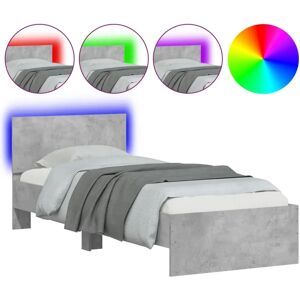 vidaXL Bettgestell mit LED-Beleuchtung - Bettgestell vidaXL Bettgestell mit LED-Beleuchtung - Bettgestell