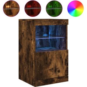 vidaXL Räuchereiche LED Dressoir - Wohnzimmer vidaXL Räuchereiche LED Dressoir - Wohnzimmer
