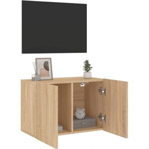 vidaXL 836942 Sonoma Oak Wall-mounted TV Cabinet - TV cabinet vidaXL 836942 Sonoma Oak Wall-mounted TV Cabinet - TV cabinet