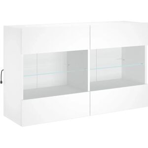 vidaXL 837106 White TV Wall Cabinet - TV cabinet/entertainment centre vidaXL 837106 White TV Wall Cabinet - TV cabinet/entertainment centre