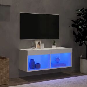 vidaXL 837141 White LED TV Cabinet - TV Storage Unit vidaXL 837141 White LED TV Cabinet - TV Storage Unit