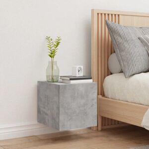 vidaXL 837238 TV Wall Cabinet with LED Lights - TV Wall Cabinet vidaXL 837238 TV Wall Cabinet with LED Lights - TV Wall Cabinet