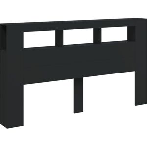 vidaXL Black 180x103.5cm LED Headboard - Headboard vidaXL Black 180x103.5cm LED Headboard - Headboard