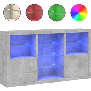 vidaXL Sideboard mit LED-Lichtern - Sideboard vidaXL Sideboard mit LED-Lichtern - Sideboard