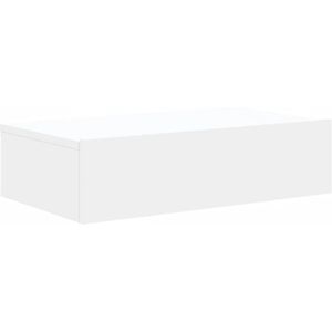 vidaXL White TV Cabinet with LED Lights - 60x35x15.5 cm vidaXL White TV Cabinet with LED Lights - 60x35x15.5 cm