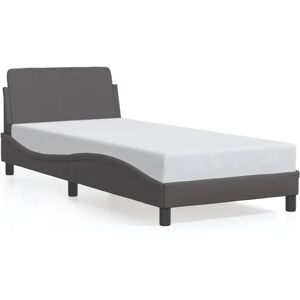 VidaXL 373081 Bettgestell - Langlebiges Kunstleder - Mit stabilen Beinen - Für 80x200 cm Matratze VidaXL 373081 Bettgestell - Langlebiges Kunstleder - Mit stabilen Beinen - Für 80x200 cm Matratze