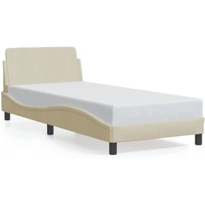 vidaXL 373110 Bettgestell - Stabil, Modern, Creme vidaXL 373110 Bettgestell - Stabil, Modern, Creme