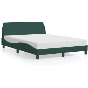 VidaXL 540173 dunklegreen Samtbettrahmen VidaXL 540173 dunklegreen Samtbettrahmen