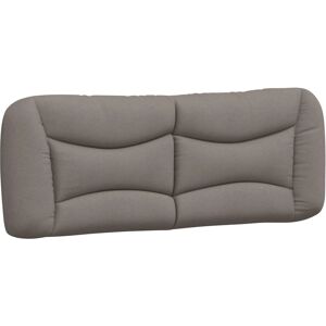 vidaXL Kussen voor hoofdeinde Taupe - 120 cm Hoofdbord vidaXL Kussen voor hoofdeinde Taupe - 120 cm Hoofdbord