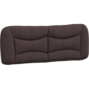 vidaXL Hoofdbordkussen Donkerbruin - Bedaccessoire vidaXL Hoofdbordkussen Donkerbruin - Bedaccessoire