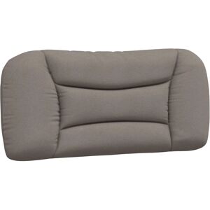vidaXL Kopfteil Taupe - Kopfteil, Kissen, Stoff vidaXL Kopfteil Taupe - Kopfteil, Kissen, Stoff