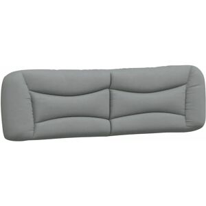 vidaXL Hoofdbord Kussen Lichtgrijs - Kussen voor hoofdeinde vidaXL Hoofdbord Kussen Lichtgrijs - Kussen voor hoofdeinde