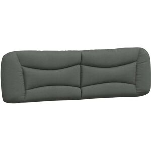 vidaXL Coussin de tête Gris Foncé 180 cm - Coussin de tête vidaXL Coussin de tête Gris Foncé 180 cm - Coussin de tête