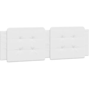 VIDAXL Coussin de tête en cuir artificiel blanc - 160cm - Publicité VIDAXL Coussin de tête en cuir artificiel blanc - 160cm - Publicité