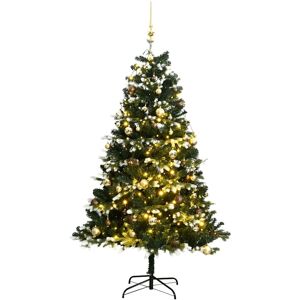 vidaXL Kunstig juletre med hengsler 180cm vidaXL Kunstig juletre med hengsler 180cm