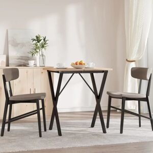 vidaXL Dining Table Legs X-Frame Cast Iron - Dining Table Legs vidaXL Dining Table Legs X-Frame Cast Iron - Dining Table Legs