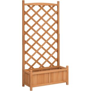 Havekrukke med klatrestativ i massivt gran 75x35x150 cm - Havekrukke med klatrestativ Havekrukke med klatrestativ i massivt gran 75x35x150 cm - Havekrukke med klatrestativ