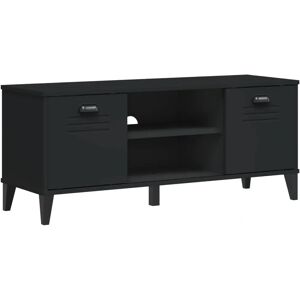 vidaXL VIKEN Shoe Bench - Industrial Storage - Black - Shoe Type vidaXL VIKEN Shoe Bench - Industrial Storage - Black - Shoe Type