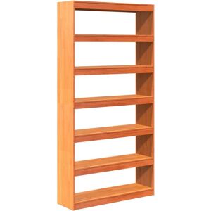 vidaXL 844136 Massives Kiefernholz Bücherregal - Wohnzimmer Stauraum vidaXL 844136 Massives Kiefernholz Bücherregal - Wohnzimmer Stauraum