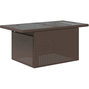 vidaXL Outdoor Table Brown - Garden, Patio, Dining - Durable, Adjustable vidaXL Outdoor Table Brown - Garden, Patio, Dining - Durable, Adjustable