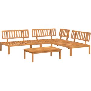 VidaXL 3209434 Terrasssofa - Langlebiges Akazienholz - Garten, Terrasse - 3-tlg. Set VidaXL 3209434 Terrasssofa - Langlebiges Akazienholz - Garten, Terrasse - 3-tlg. Set